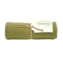 Solwang Design mørk olivengrøn køkken håndklæde 
